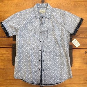 SGR Men’s Allover Anchor Reverse Print Shirt
